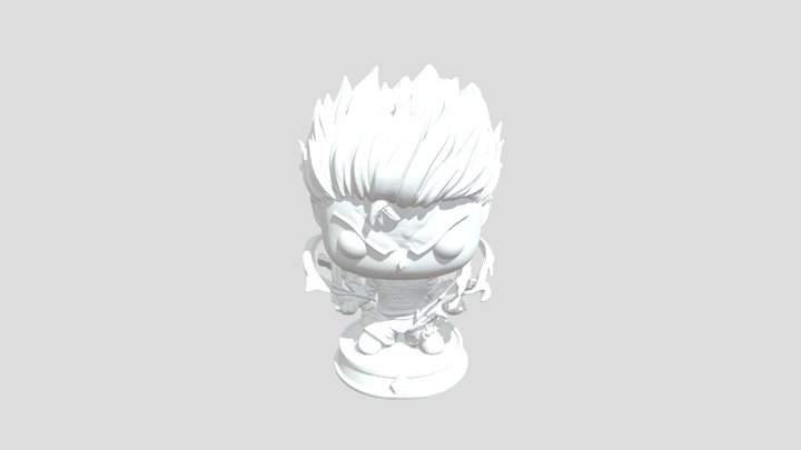 Energetic Figurine 3D Model