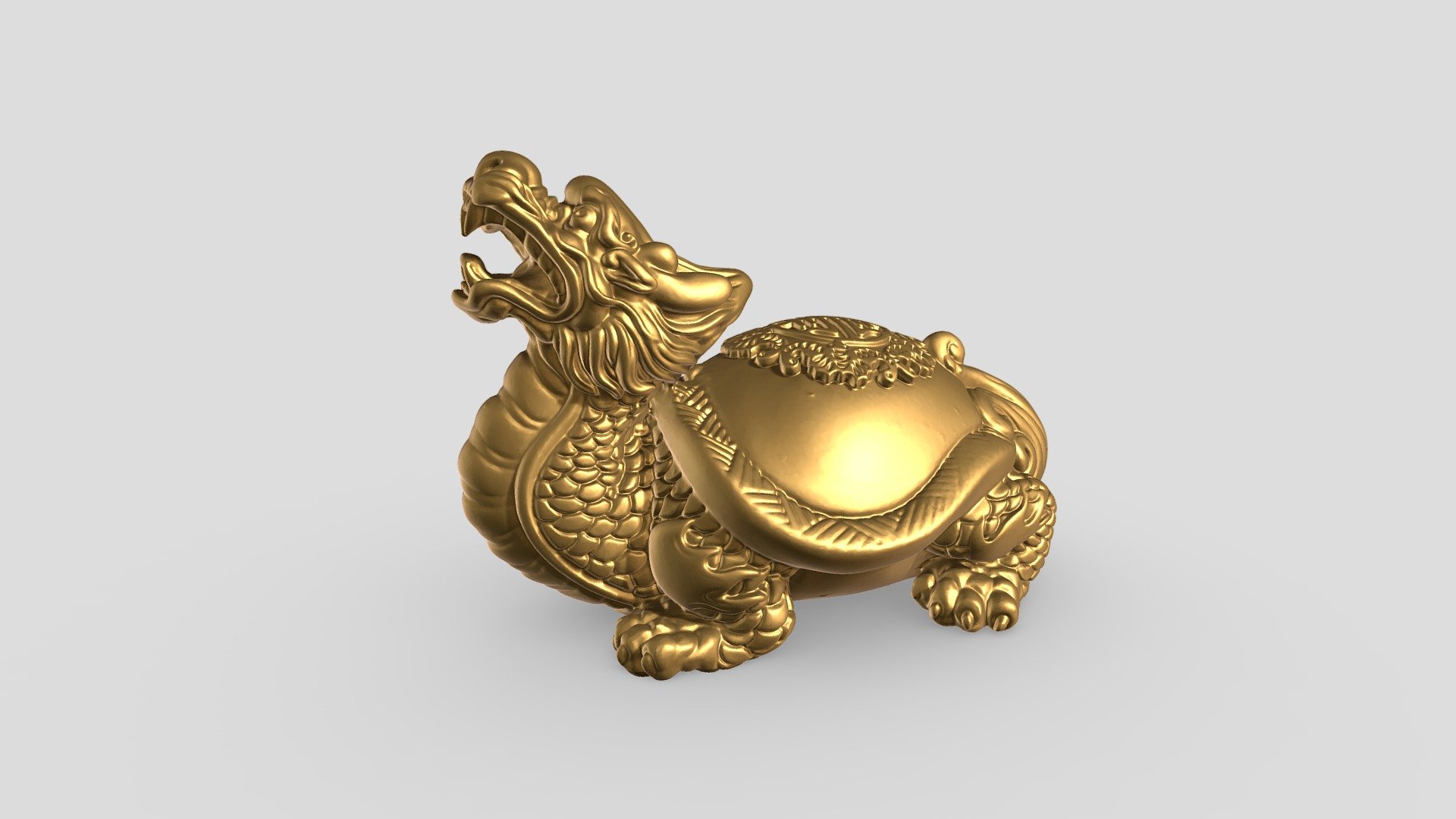 Dragon Turtle - Download Free 3D model by Diana Liu (@Diana123456 ...