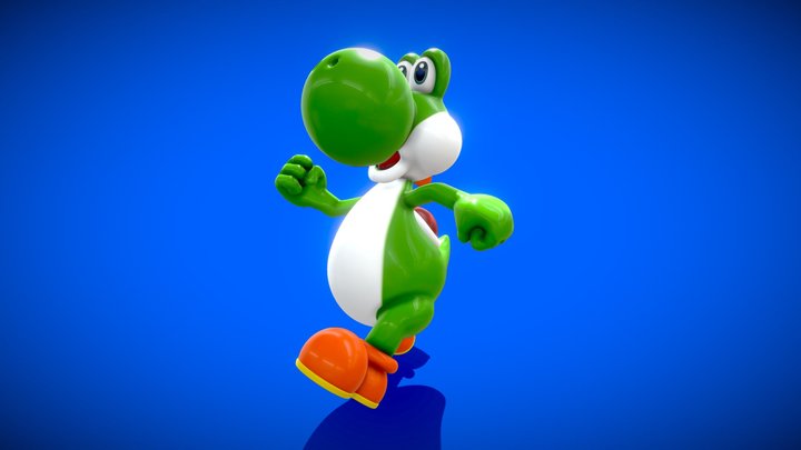 Yoshi 3D Model