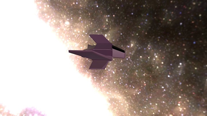 Maya Rymdskepp, Samuel Carlsson SG17 3D Model