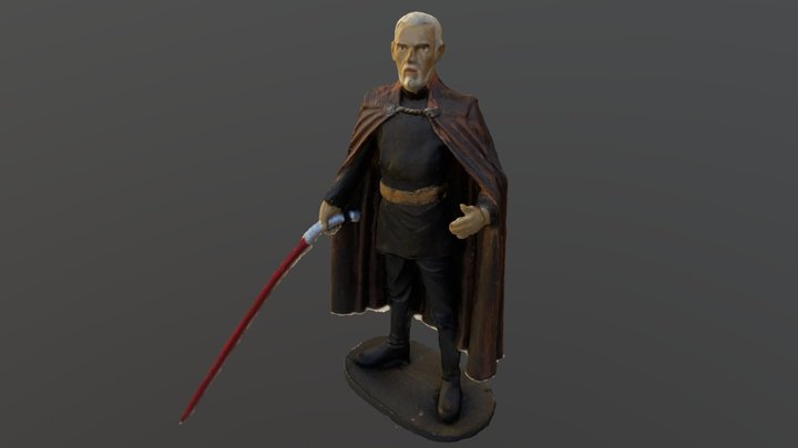 Count Dooku (Star Wars) 3D Model