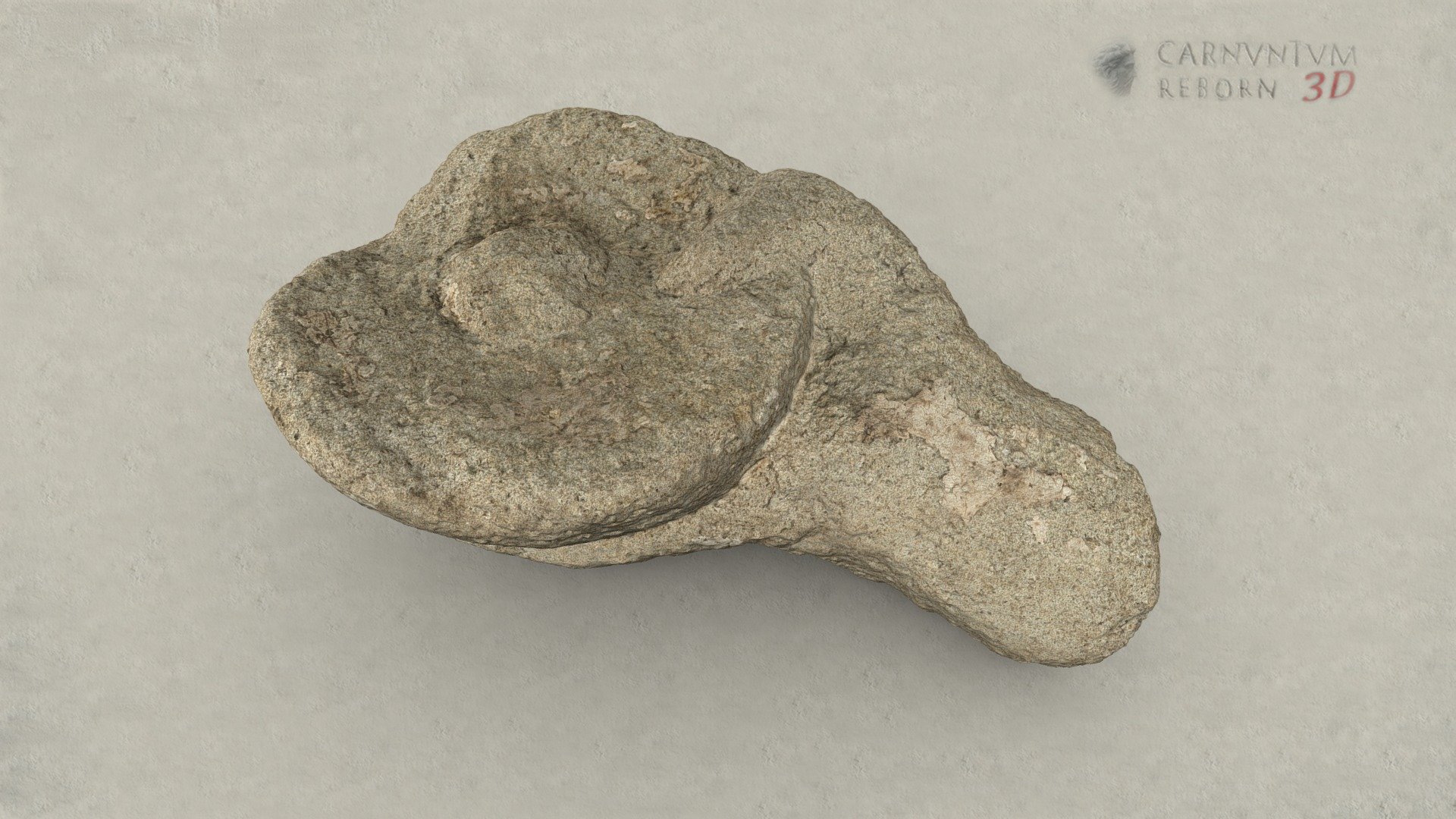 Hand mit Patera — Sketchfab embed 3D viewer