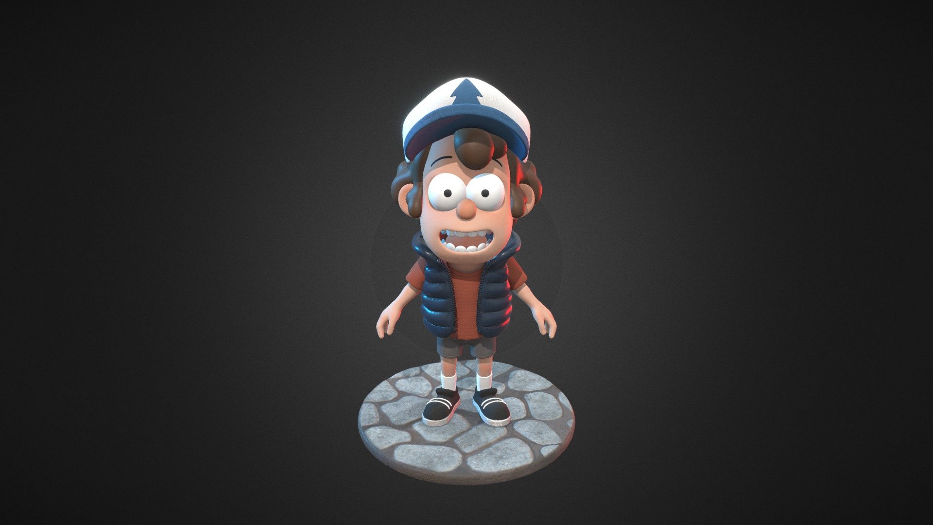 Dipper Pines Abril Zanassi Cam4a Download Free 3d Model By Abrilzanassi Cf9aa06 Sketchfab 5317