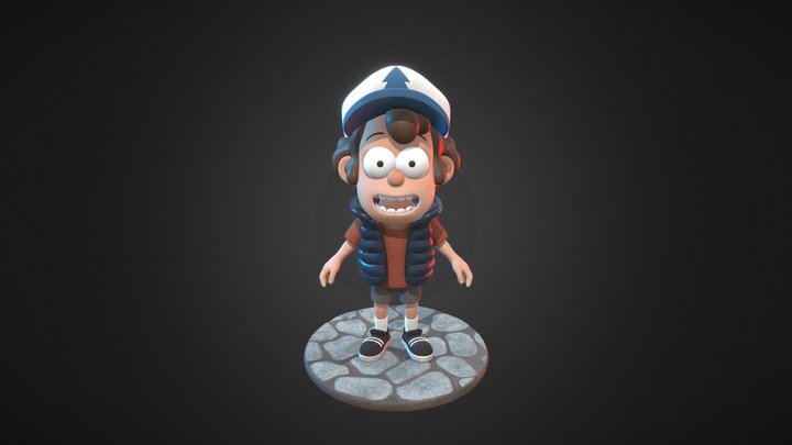 Dipper Pines | Abril Zanassi CAM4A 3D Model