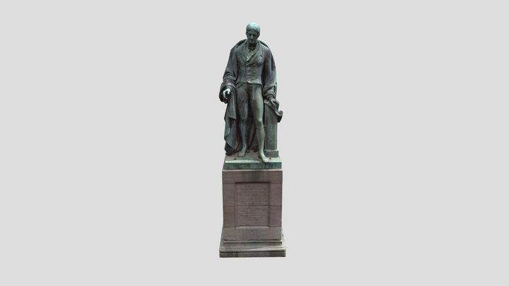 Duke of Rutland by Edward Davis, Leicester 3D Model