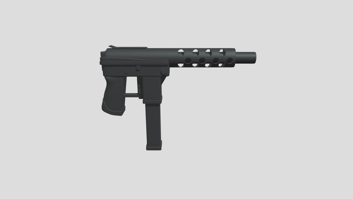 Tec-9 3D Model