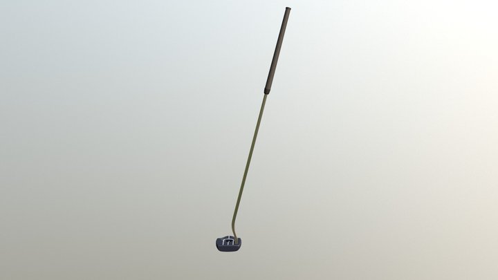 Gaim Golf G-360 Putter 3D Model