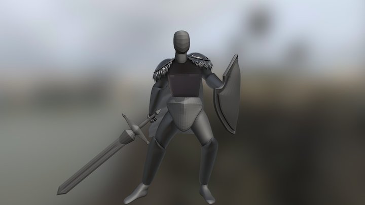 Knight Base WIP 3D Model