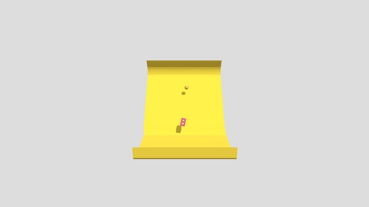Blender Practice With Pink Block 3D Model