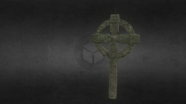 Celtic Rock 3D Model