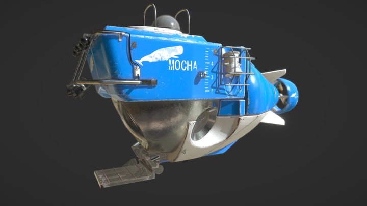 DeepSea Vehicle Mocha 3D Model