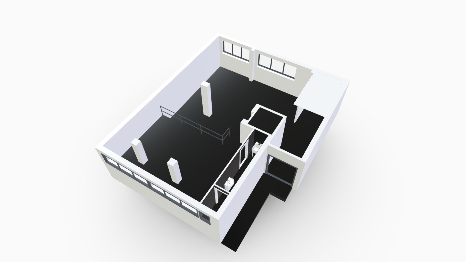 Seminterrato Piazza Bonomelli Milano — Sketchfab embed 3D viewer