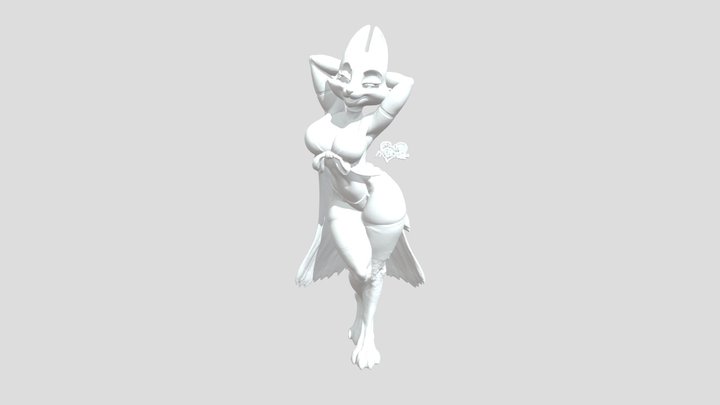 Valentine diane foxigton 3D Model