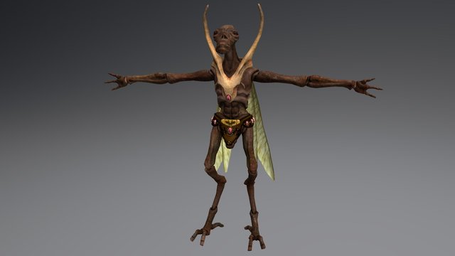 Geonosian 3D Model