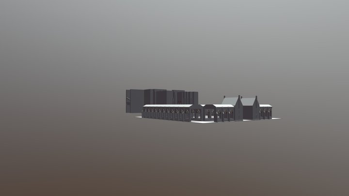 Scène Harry Potter 3D Model
