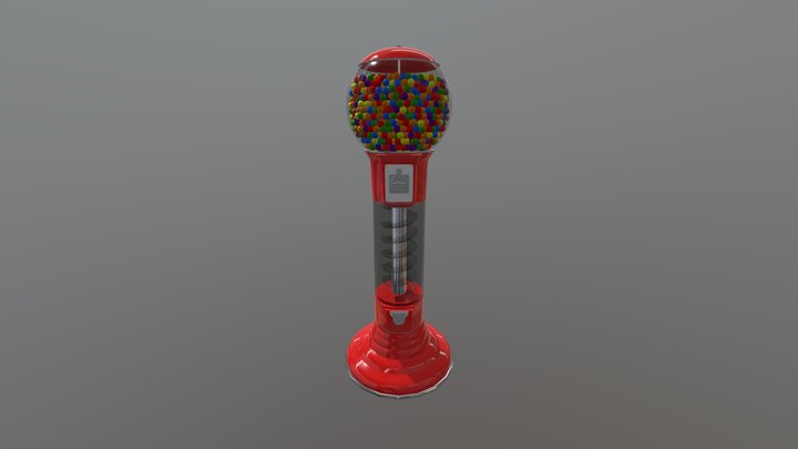 Gumball Animation 3D Model