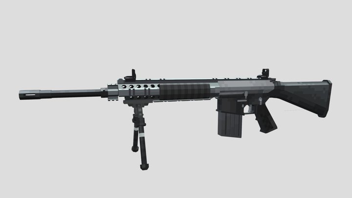 M110 SASS 3D Model