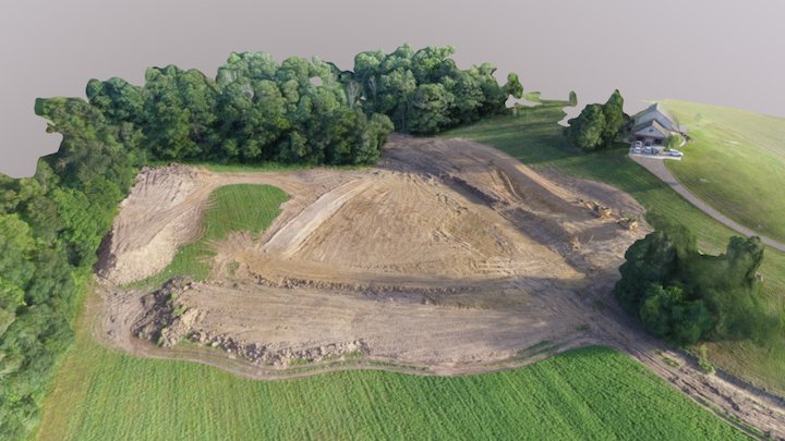 Mel Rose Pond 3D Mesh 3D Model