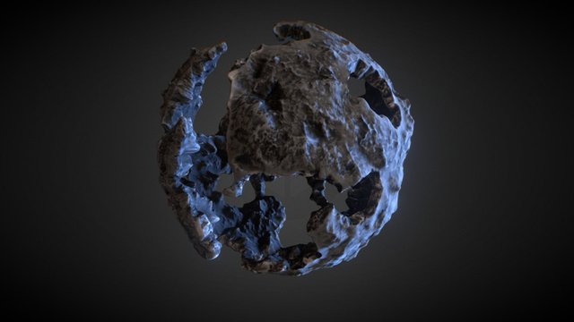 Dead planet 5 3D Model