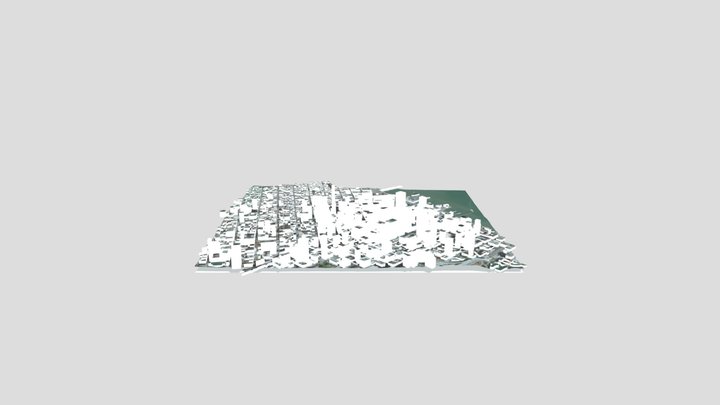 San Francisco City(with textures) 3D Model
