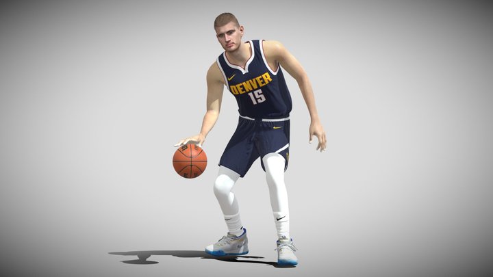 3D Rigged Nikola Jokic NBA - 3D model by NBA basketball player [cfa74b2 ...