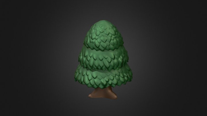 TreeLowPoly 3D Model