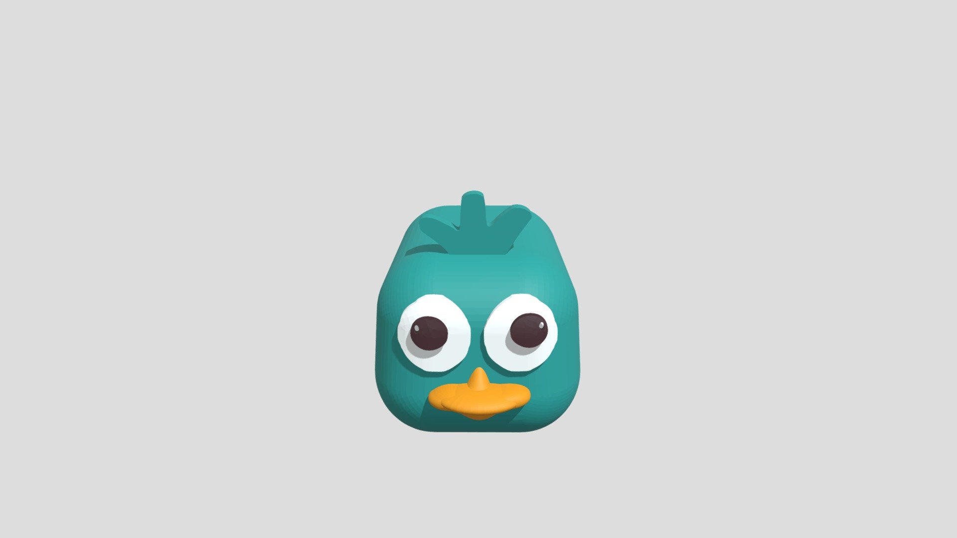 Perry the Platypus Tsum Tsum - 3D model by juliachiu1007 [cfa8915 ...