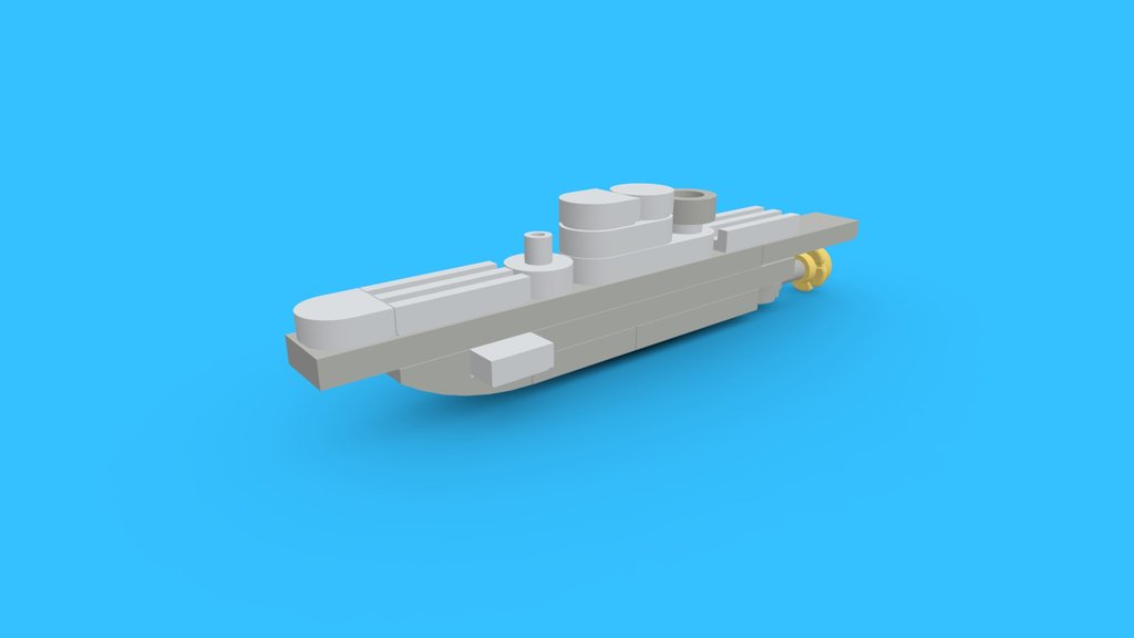 LEGO Micro U-Boat MOC [#0367]