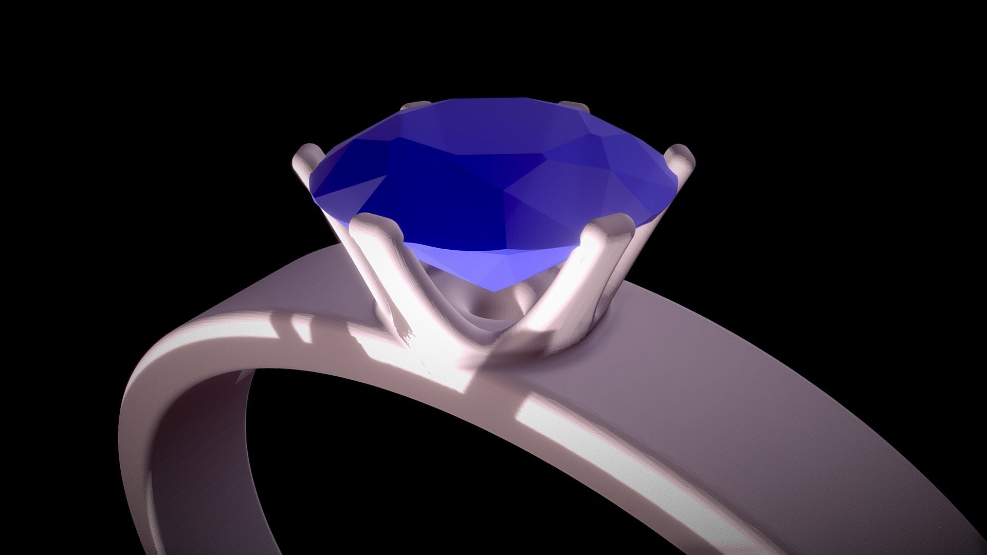 Diamond Ring — Sketchfab embed 3D viewer