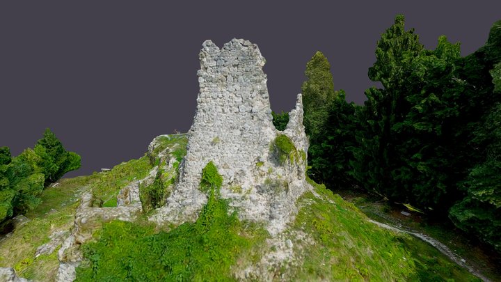 Deserted Castle (Pusti grad) 3D Model