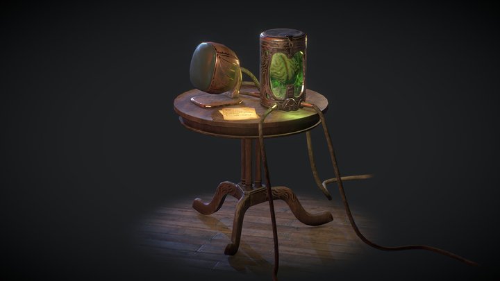 Artificial Intelligence - Diorama 3D Model