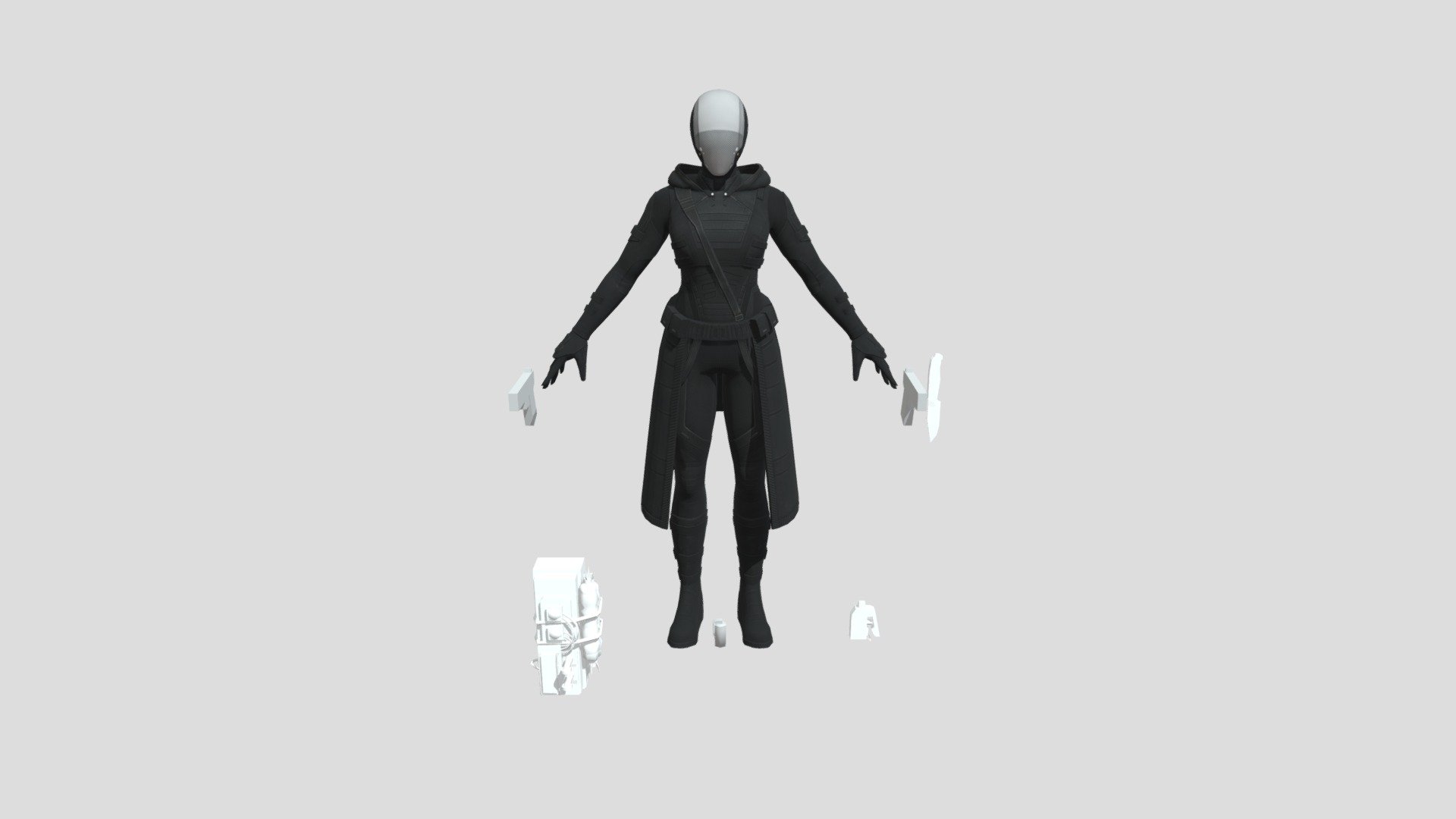 MFF_ Ghost_s02 - Download Free 3D model by AngelGamar ...