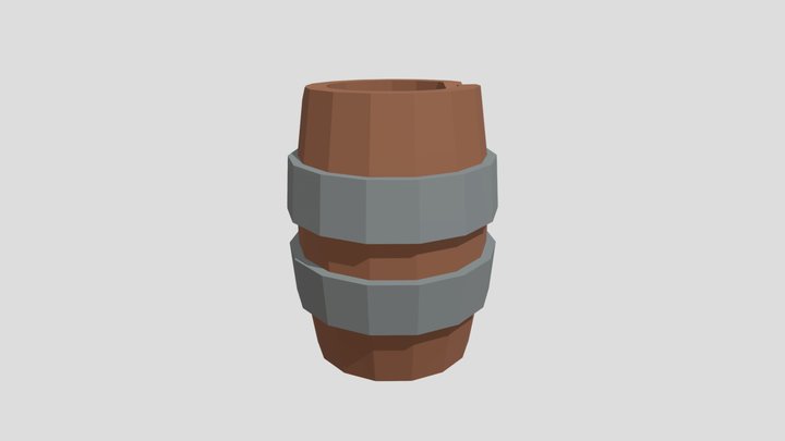 Barrel 3D Model