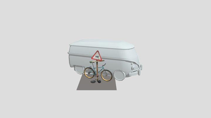 DAE 5 Finished props - FOREST LONER 3D Model