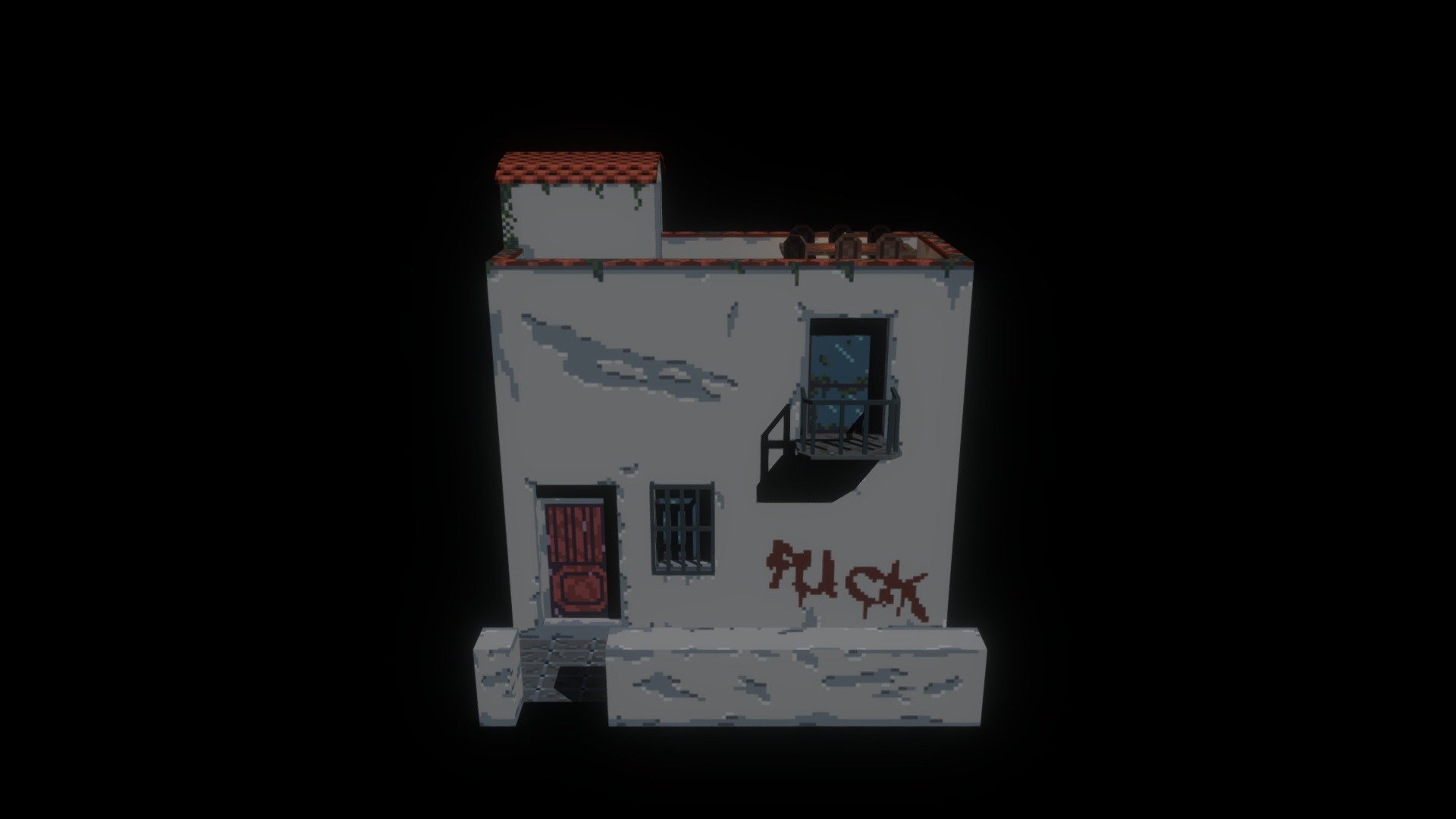 3DPixel - Street house