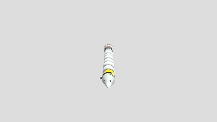 rocket Booster 3D Model