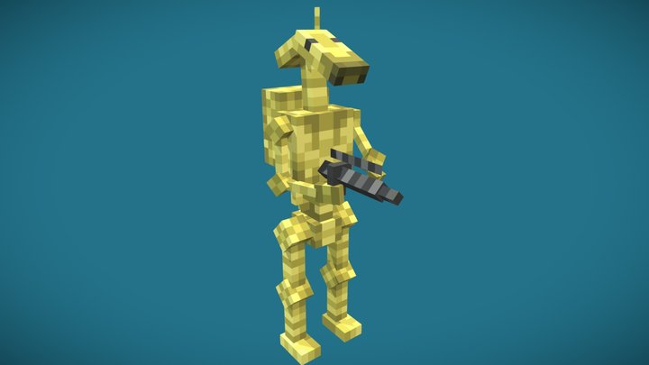 BattleDroid B1 - Star Wars 3D Model
