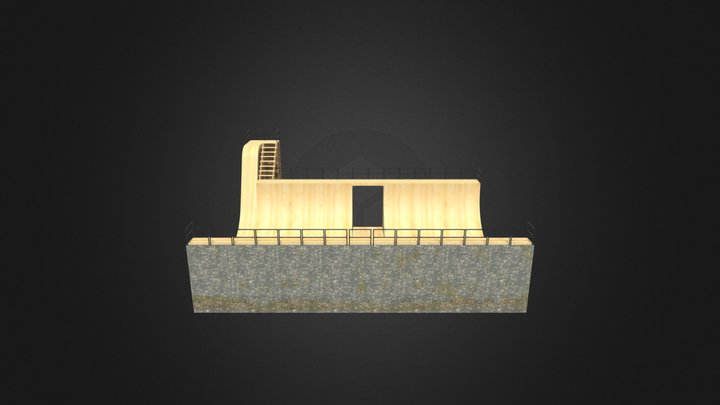 halfpipe_model_dirty 3D Model