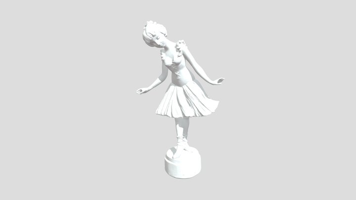 Dansing Girl 3D Model