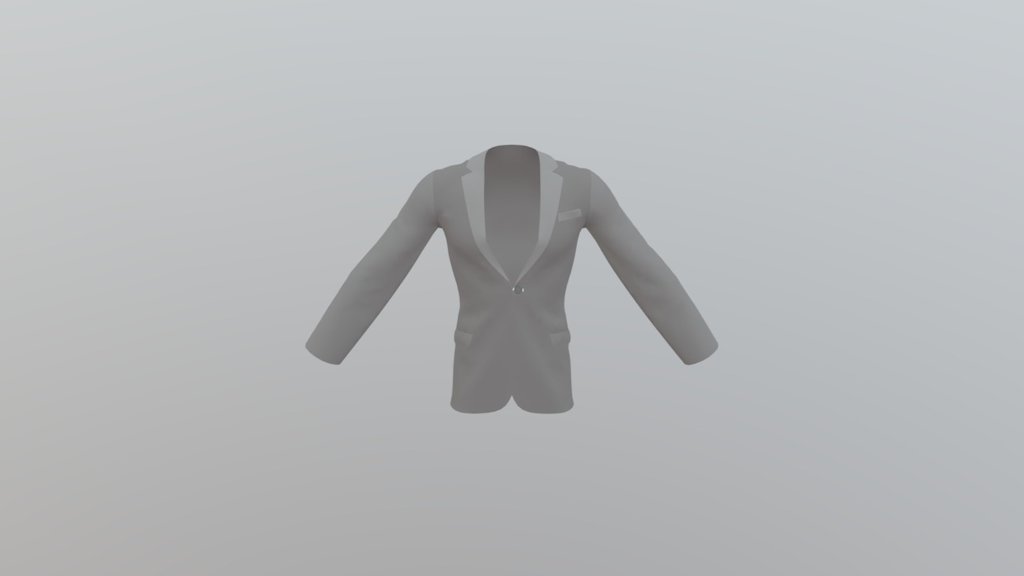 Jacket men 3d model created by marvelousdesigner - 3D model by ...