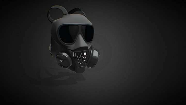NBC gaz mask 3D Model