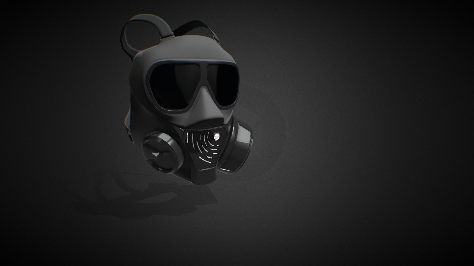 NBC gaz mask — Sketchfab embed 3D viewer