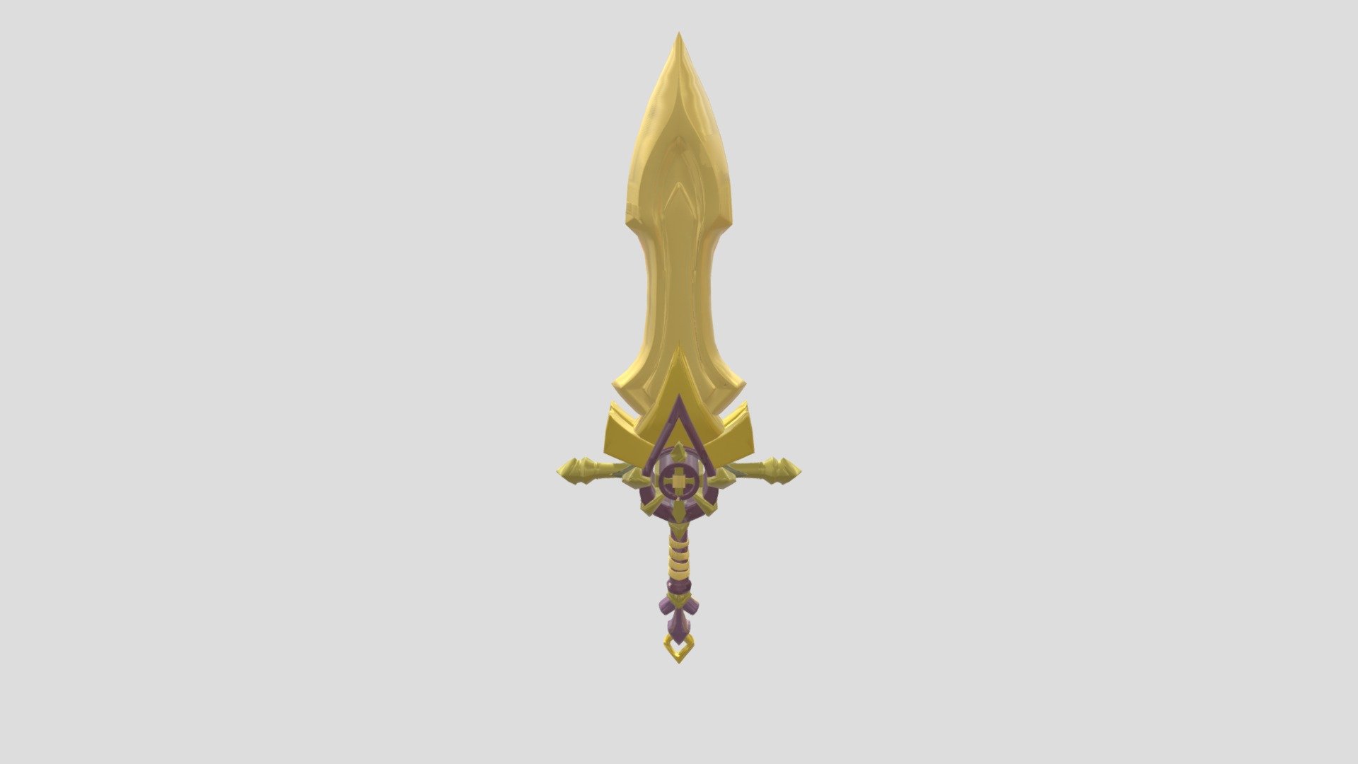 AAC202 Prop: Sword 2 - Quynh Dinh - 3D model by lquin18 [cfb0634 ...