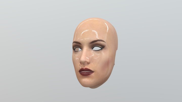 Bree-face-textured fbx 3D Model