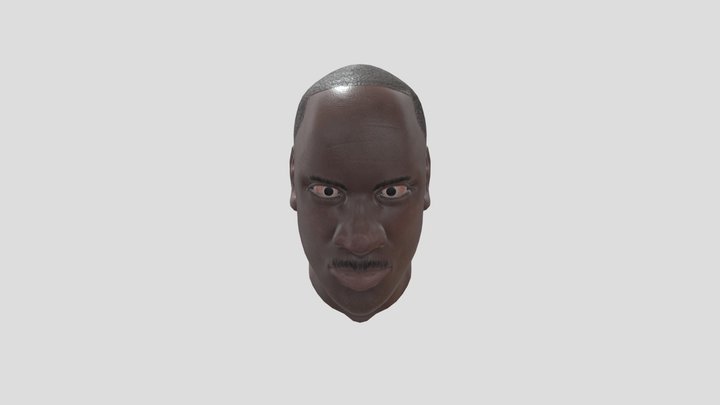 ACG Head Bust 3D Model