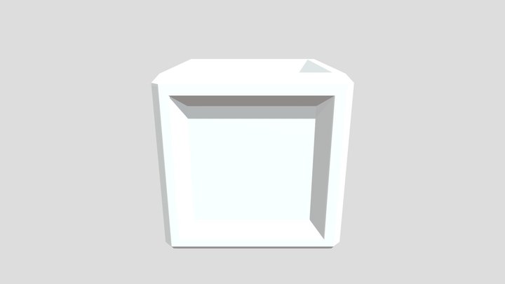 Futuristic_ Crate 3D Model