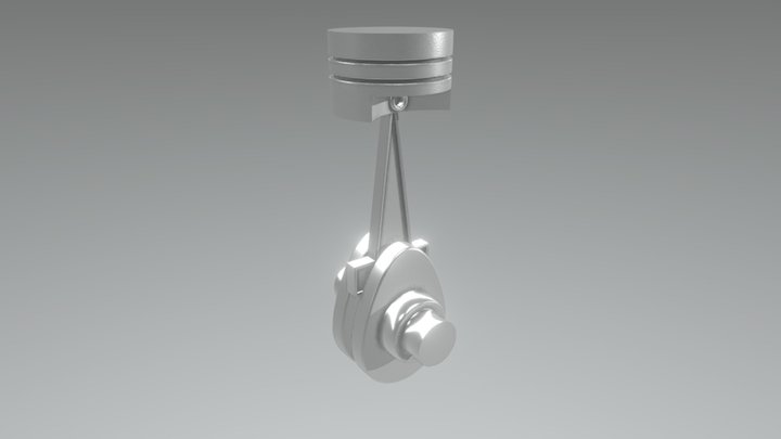 Bonus daily render / Download : Piston 3D Model
