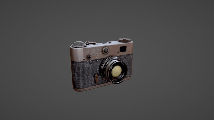 Camera 3D Model