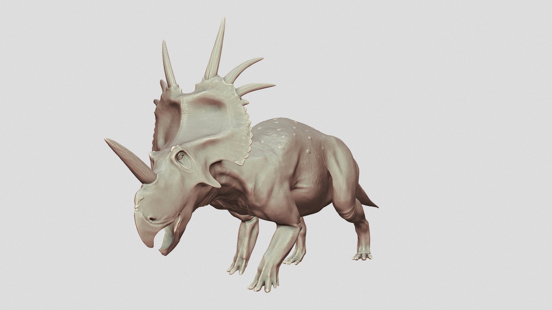 Styracosaurus - 3D Model Animated - PixelBoom