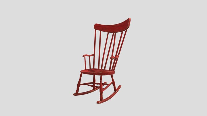 Hello Neighbor 2: Rocking chair 3D Model